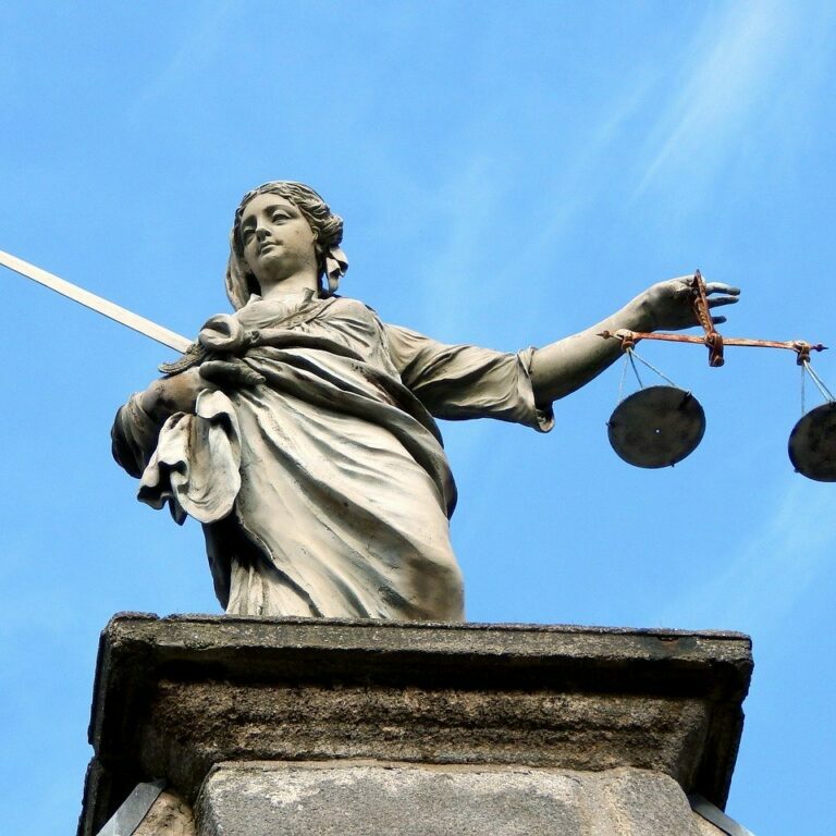 justice, statue, dublin